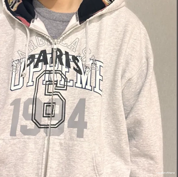 Hoodie L Black Zipper S 24 Green SS Hooded M Grey XL MM6 1010